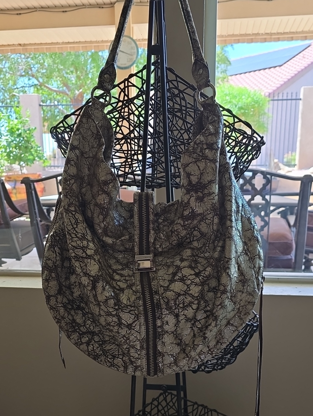 Rebecca Minkoff Leather Hobo Shoulder Bag